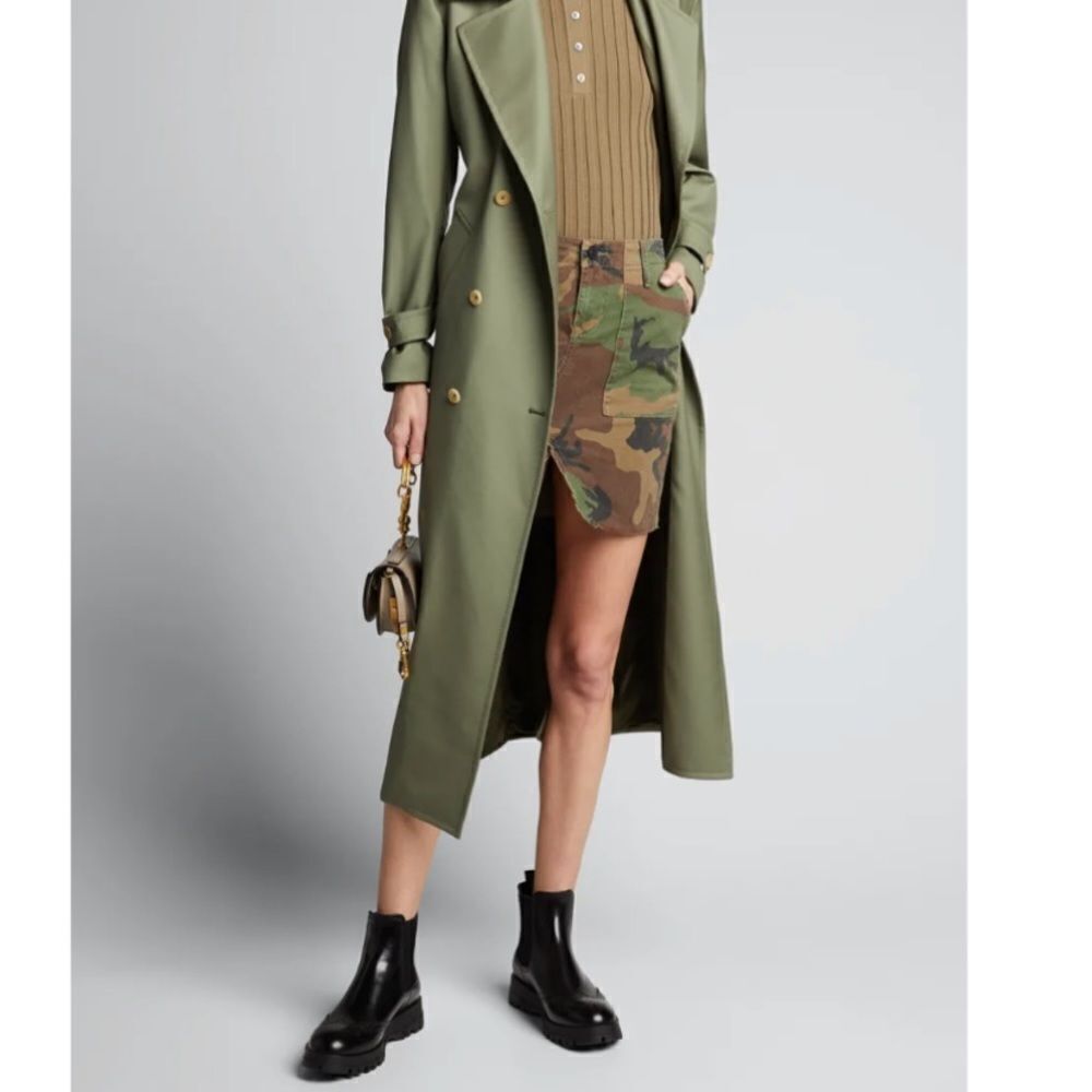 NWT Hudson Camo mini utility skirt. Size 24